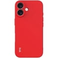 thumbnail image 3 of KAIYANG Funda de TPU suave IMAK UC-4 Series para iPhone 16 con borde recto, color negro, rojo y multicolor, 3 of 5