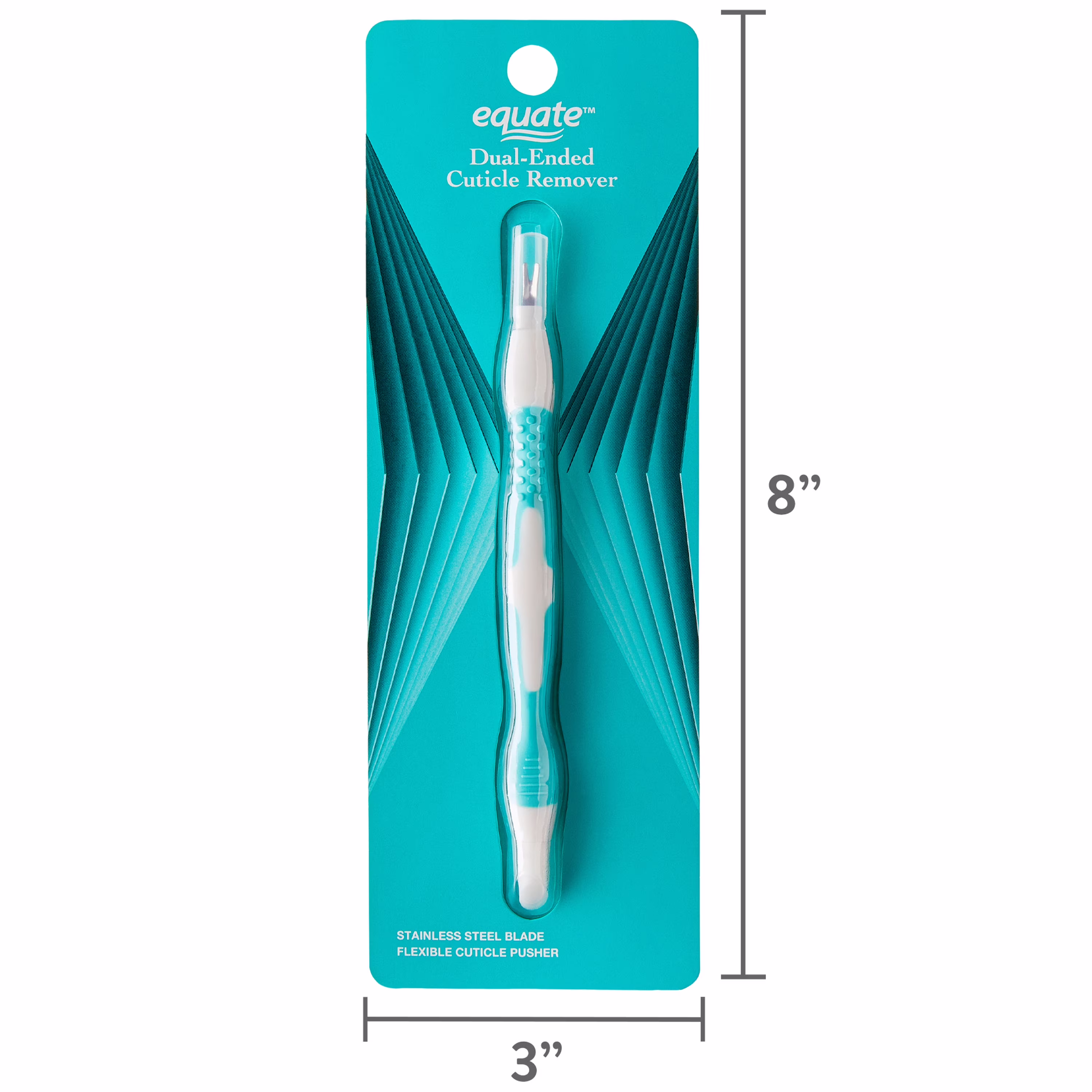 thumbnail image 4 of Equate Dual-Ended Cuticle Pusher and Remover, 1 Count, 4 of 6