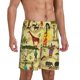 thumbnail image 2 of Fotbe Ethnic African Pantalones Cortos de Pijama para Hombre, Ropa de Dormir, Pantalones de Pijama Cortos para Hombre-Medium, 2 of 6