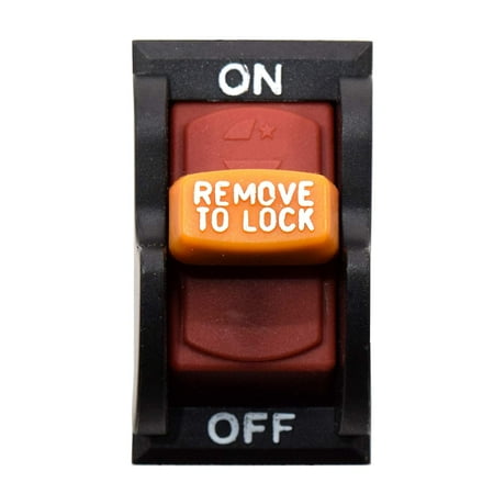 Hqrp On Off Toggle Switch For Rockwell Hitachi Reliant Performax Dayton Jet Craftsman Or90037 Or9oo37 0r90037 Power Tools Planer Band Saw Drill