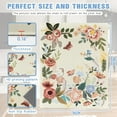 thumbnail image 2 of Office Chair Mat for Hardwood Floor 36"X 48" Office Rugs for Gaming Rolling Chairs Computer Desk Chair Non-Slip Butterfly Floral Protector Mats for Hard Floor & Tile Floor Decor, 2 of 6