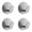 D, variant on 4-Pack Black Towel Hooks for Bathroom,Stainless Steel Wall Mounted Adhesive Towel Hooks for Hanging Bag Hat Bedroom Shower Closet,Drill in Hanger Mount,Holder Back of Door Outdoor(Round)