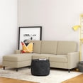thumbnail image 5 of Dorel Living Beckie Reversible Sectional Sofa in Beige, 5 of 8