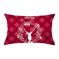thumbnail image 1 of WIFKLSIIPG Nouvelle Taie d'Oreiller de Noël Rouge Accessoires de Maison Housse de Coussin de Canapé, 1 of 7