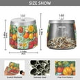 thumbnail image 2 of Yayeee Ashtray with Lid for Cigarette Smokeless Stainless Steel Home Ash Holder, Vibrant Tomatoes, 2 of 7