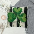 thumbnail image 2 of JEUXUS St Patricks Day Pillow Covers St Patricks Day Decorations for Home Gnomes Shamrock Lucky Truck St Patricks Day Decorative Throw Pillows Farmhouse St Patricks Day Decor, 2 of 5