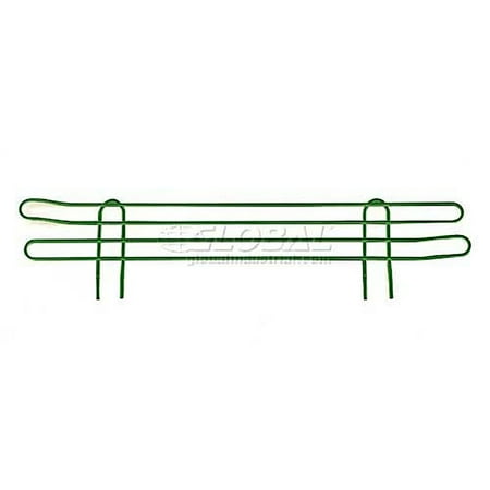 

Global Industrial 60 W x 4 H Wire Ledge Green Epoxy Finish