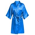 thumbnail image 4 of JOANKDMI Kids Silky Satin Robes for Girls Kimono Bathrobe Sleepwear Comfy Spa Robe with Sash Tie Casual Loungewear Nightwear for Getting Ready Bridal Party Slumber Party, 4 of 8