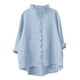 thumbnail image 1 of Vestidos Casuales Para Mujer, Blusas De Mujer De Moda Moda de verano para mujer, cuello en V, ocio, manga tres cuartos, color liso, 1 of 6