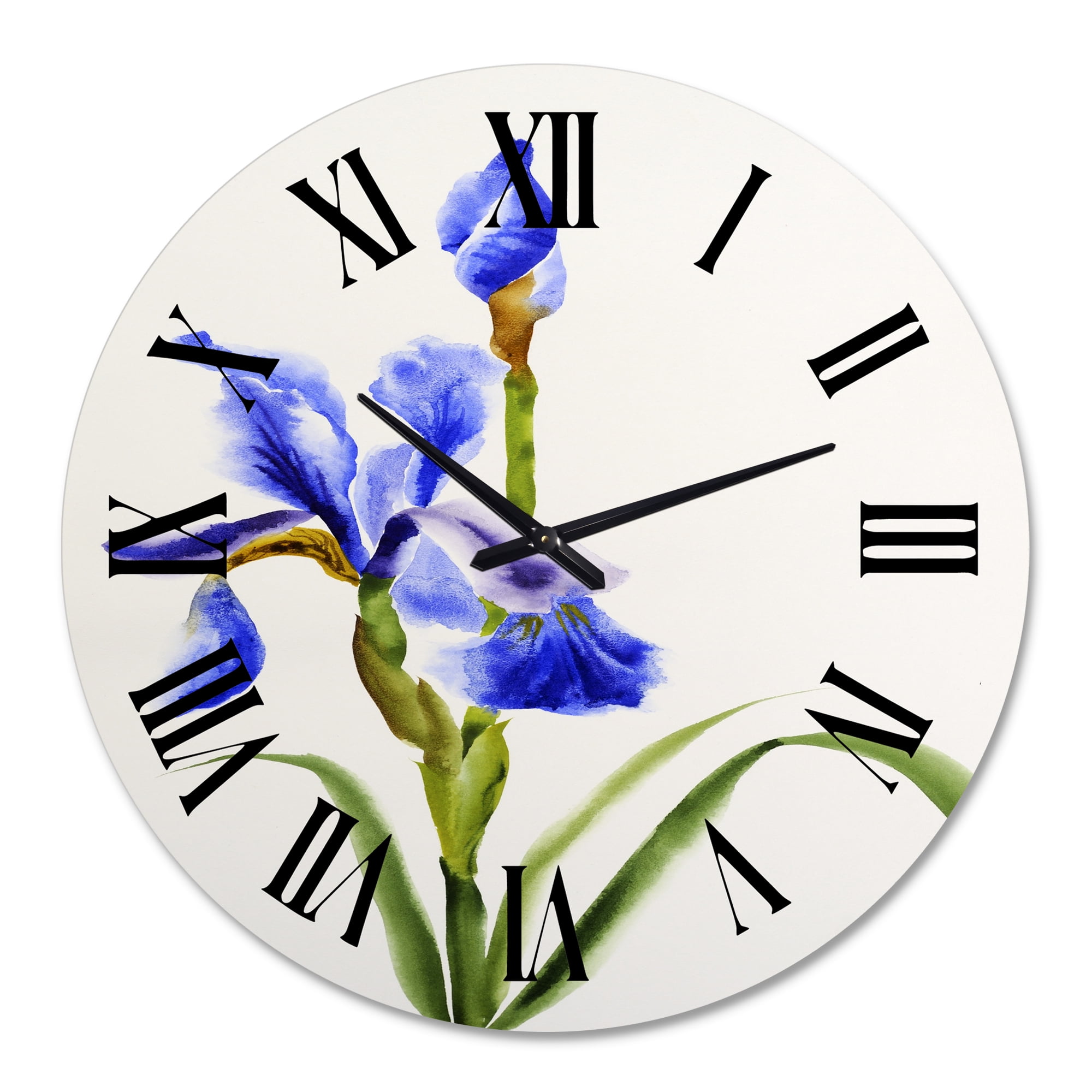 Designart 1 in Quartz Traditional Wall Clock