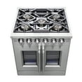 thumbnail image 3 of FORNO Capriasca 30" Freestanding French Door Gas Range, 3 of 8