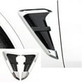 thumbnail image 1 of 2 Pzas ABS Cromados Aptos para BMW X3 G01 2018 2019 2020 2021 2022 Aptos para BMW X4 G02 2019 2020 2021 con Cubierta de Salida de Ventilación de Aire con Guardabarros Lateral con logo X3 X4, 1 of 11