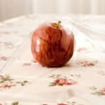 Clear Round Fitted Vinyl Tablecloth for 42" Table Heavy Duty