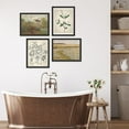 thumbnail image 2 of PixonSign Framed Wall Art, Autumn Spring Rustic Flower Landscape Poster, Classic Vintage Retro Illustrations Prints, Home Decor Multicolor for Living Room, Bedroom, Bathroom - 8"x10" Black, 2 of 5