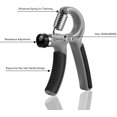 thumbnail image 2 of Renforcement de la Prise en Main avec Résistance Réglable 11-132 Lb (5-60 kg), Renforcement du Poignet (1 Pce), 2 of 5