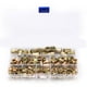 thumbnail image 1 of 165PCS Rivet Nuts Assortment Color Zinc Plating Flat Head Threaded Insert Nuts M3 M4 M5 M6 M8, 1 of 5