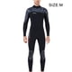 thumbnail image 2 of Trajes de neopreno de 3MM, traje de buceo profesional de una pieza con aislamiento, cómodo tejido de tres capas, traje de Surf grueso para mantener el calor, gris para hombre M Inevent OD017112-14, 2 of 6