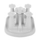 thumbnail image 1 of Soporte para tazas, estante de secado, drenaje de agua, organizador seco para 4 tazas (gris), 1 of 7