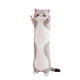 thumbnail image 1 of Cute Cartoon Cat Shaped Doll Plush Sleeping Long Throw Pillow Decorative Gift, 1 of 5