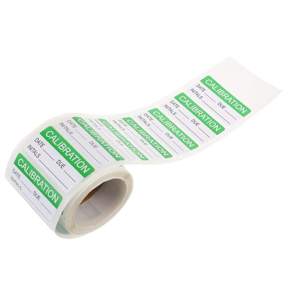 Raindrops Calibration Stickers for DIY Selfadhesive Green Paper Labels with Smooth Surface 300pcs
