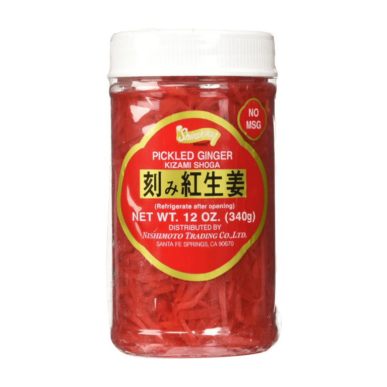Shirakiku Brand Pickled Ginger, Kizami Shoga Btl, Asian Foods