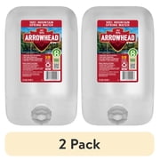 (2 pack) Arrowhead Mountain Spring Water, 2.5 gal, Single Plastic Jug