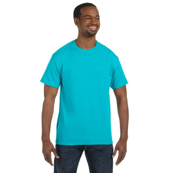 The Gildan Adult 53 oz T-Shirt - TROPICAL BLUE - XL