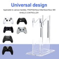 thumbnail image 5 of Yucurem Acrylic Game Controller Holder Accessories Headset Stand Hanger for PS4/PS3/Xbox, 5 of 9