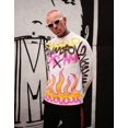 thumbnail image 3 of Sudadera con capucha suelta y estampada de moda para hombres y mujeres, nueva europea y americana 2022, 3 of 5