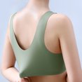 thumbnail image 3 of Ltctricy Women's Front Closure Lace Bras Wireless Comfort Lift up Plunge Push up Bras Supportive Seamless Bralettes, 3 of 4