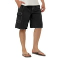 thumbnail image 4 of NOMADIC NOOK Men's Summer Holiday Drawstring Waist Solid Beach Board Shorts 2 Pack, 4 of 6