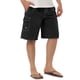 thumbnail image 4 of Pantalones cortos de verano para hombres INSPIRE CHIC para el Día del Padre, con cordón elástico en la cintura, sólidos, para la playa, para nadar, 34 negro, 4 of 6