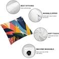 thumbnail image 6 of Acheng Short Plush Pillowcase Cushion 2-Piece Set White, 6 of 7