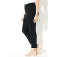 thumbnail image 3 of Catherines Women's Plus Size Petite Crepe Knit Pull-On Pant, 3 of 4