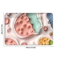 thumbnail image 3 of Summer Savings Clearance! Boovnll Bathroom Rugs, 16x24" Super Soft & Absorbent Non-Slip Diatomite Bath Mat, Quickly Dry Thicken Bath Mats for Bathroom, Kitchen, Floor, Door Mat, Bathroom Mat, 3 of 6