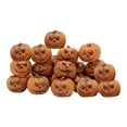 thumbnail image 2 of CarpNettore 20Pcs Halloween Pumpkin Statue Resin Figurine Collectible Artwork Gift Sculpture Orange, 2 of 9
