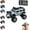 Gray, variant on 1:64 Scale Mini RC Off-Road Truck with LED Lights & Dual Control - Ultimate Indoor/Outdoor Adventure Toy