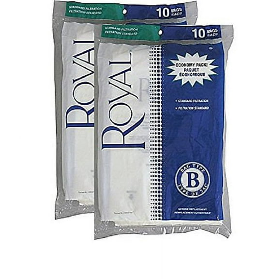 Royal Type B Vacuum Bags - 20-Pack