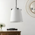 thumbnail image 5 of SAFAVIEH Krelia 13 in. Dia Modern Pendant, Black/White, 5 of 6