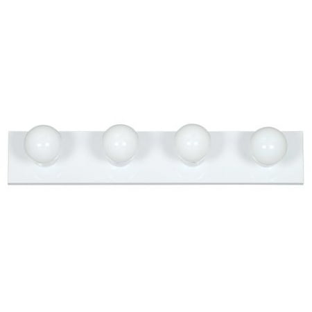 Large Four Light Vanity - Sunset Lighting F2253 4 Light 240 Watt Bathroom Vanity Strip