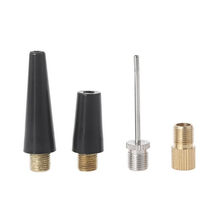 HEMLBOYW Tire Adapter Needle Balloon Nozzle Inflation Inflator Adapter Air Accessories Metal