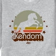 thumbnail image 3 of Barbie The Movie - Kendom Western - Men's Crew Neck Fleece Pullover, 3 of 5