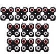 thumbnail image 1 of Conector hembra RCA CUTICAT 2x10 Piezas PCB AV Outlet Concentric, 1 of 8