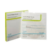 ComfortFoam Border Foam Dressing 9"x9" Sacral Polyurethane Foam 43990 5 per Box