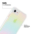 thumbnail image 3 of Case-Mate Tough Groove Case for New Apple iPhone SE - Iridescent, 3 of 7