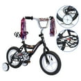 thumbnail image 3 of WonderWheels 12" Kid's Beginner Bicycle for 2-4 Years Old Boys' and Girls' Bike Foam Tire for Indoor Use No Brake - Black, 3 of 10