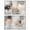 Silver Frame, variant on Neutral Luxe Abstract Duo Canvas Print Boho Wall Decor by Art Remedy, Gallery Wrapped, 15 x 10