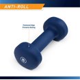 thumbnail image 3 of Dumbbell Marcy de neopreno, 2,3 kg/5 libras, azul índigo, pieza única, 3 of 5
