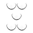 thumbnail image 2 of Guardurnaity Collar Punk, gótica, estilo Simple, cadena de espinas de moda, colgante de cuello Unisex especial para hombres, collar negro Type2 NO2, 2 of 6
