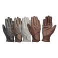 thumbnail image 2 of Hy5 - Guantes infantiles de montar en piel para niños niñas (Marrón Claro), 2 of 2